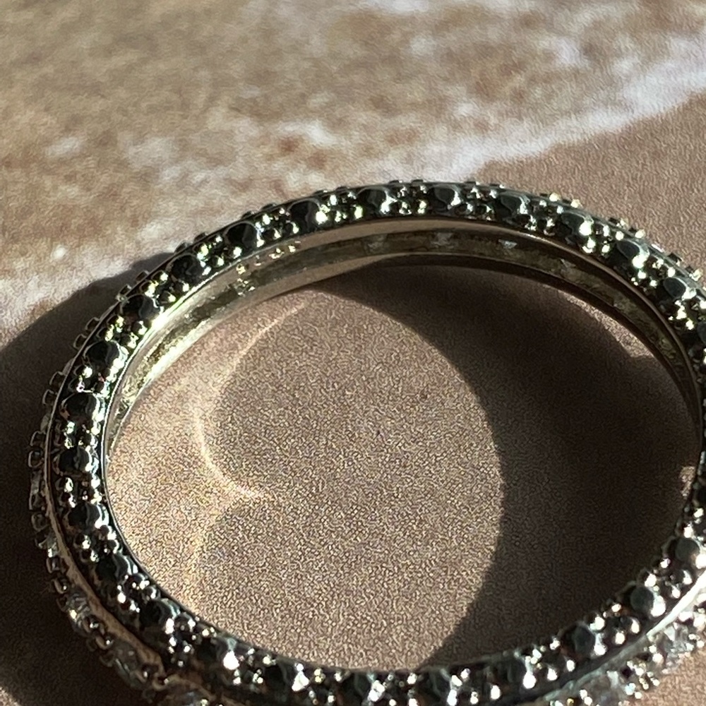 Sterling Silver Double Ring Set - image 6